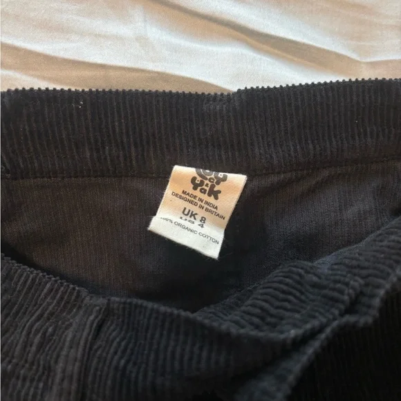 Lucy & Yak Black Corduroy Skirt - Picture 6 of 6